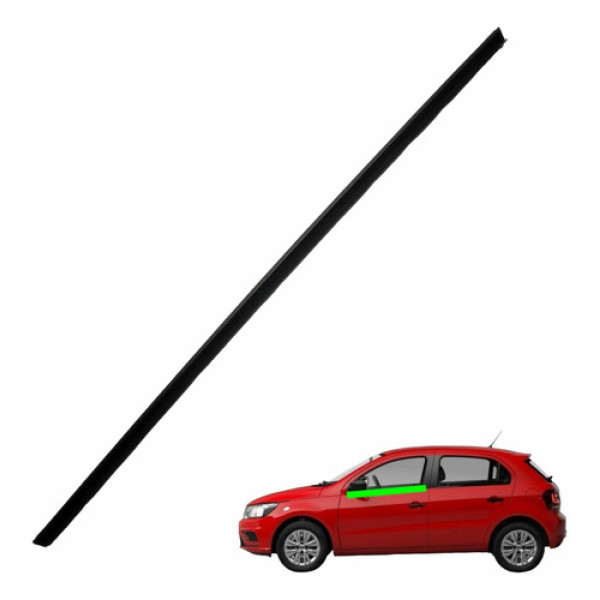 Pestana Dianteira Interna Esquerda Vw Gol Preta