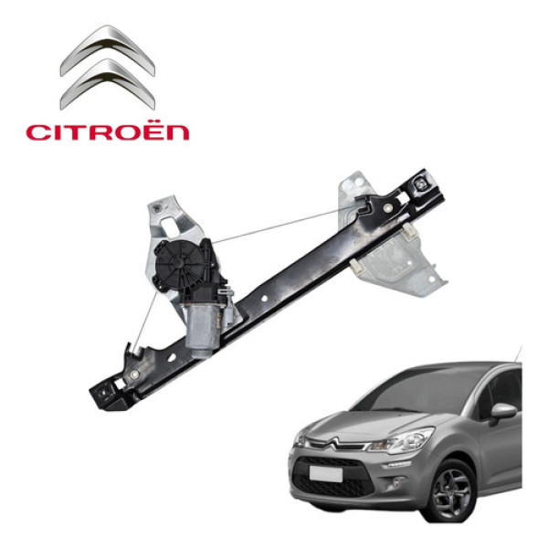 Máquina Vidro Traseira Direita Citroën C3 2012 A 2016 Origin