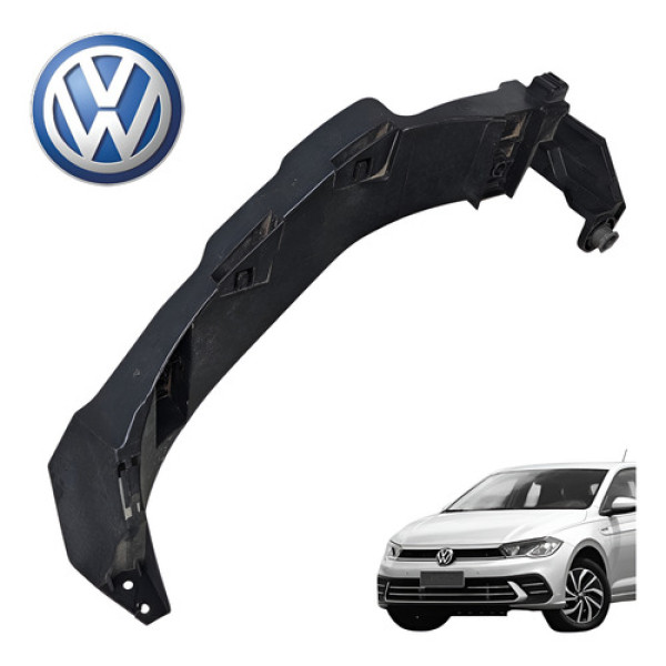 Suporte Farol Esquerdo Vw Polo 1.0 Track 2022 A 2025 Origin