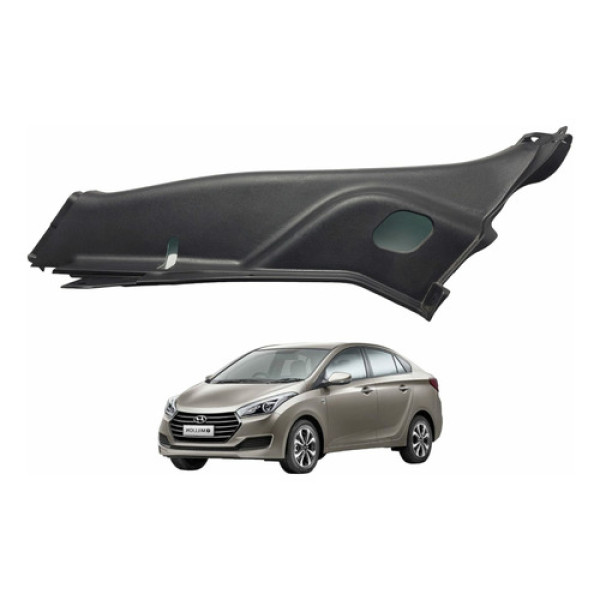 Moldura Soleira Traseira Esquerda Hyundai Hb20s