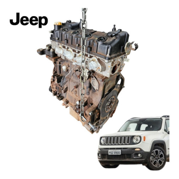 Motor Parcial Jeep Renagede Argo Toro Cronos 1.8 Etork 2017 