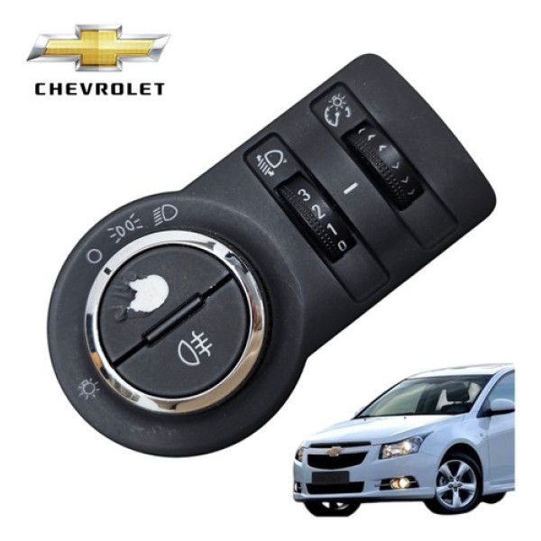 Botão Farol Luz Milha Chevrolet Cruze 2013 A 2015 Original