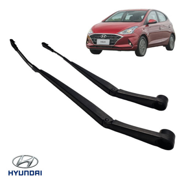 Braços Limpador Parabrisa Dianteiro Hyundai Hb20 2020 A 2022 Direito