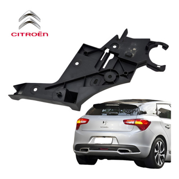 Suporte Maçaneta Porta Traseira Direita Ds5 2013 A 2016 Orig - Preto - Traseira