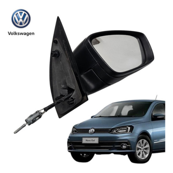 Retrovisor Manual Direito Vw Gol Voyage G7 G8 2017 A 2021