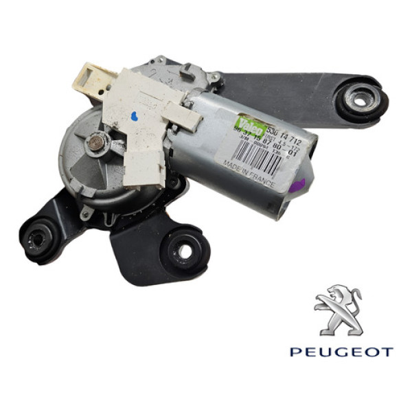 Motor Limpador Traseiro Peugeot 307 2004 A 2013 Original