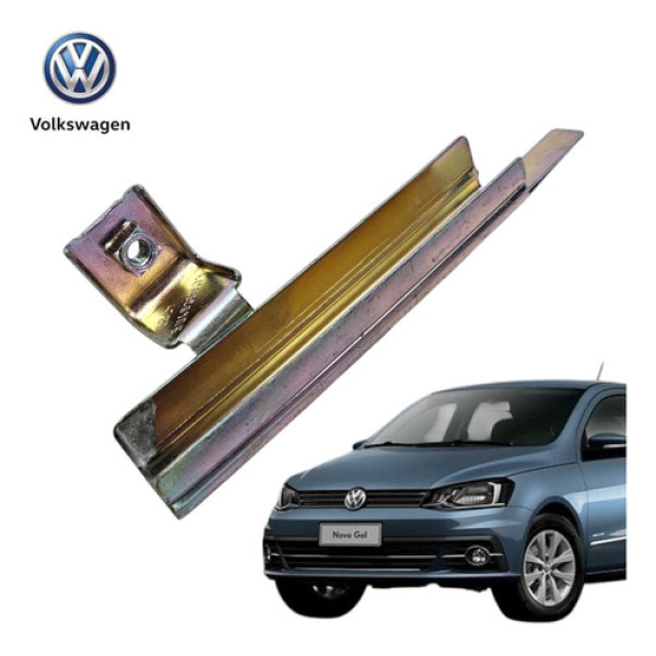 Guia Canaleta Vidro Traseiro Direito Vw Gol G7 G8 2017 2023 Prata