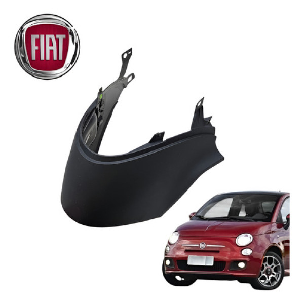 Acabamento Console Central Fiat 500 1.4 Sport Air 2012 Origi - Preto