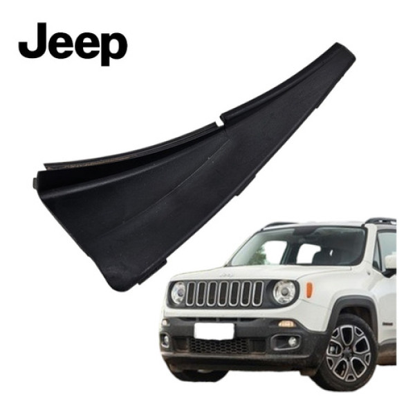 Acabamento Churrasqueira Esquerdo Jeep Renegade 2016 A 2020 Preto