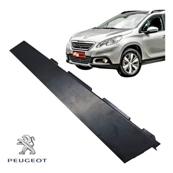 Moldura Coluna Porta Dianteira Direita 2008 208 2015 A 2020 Preto