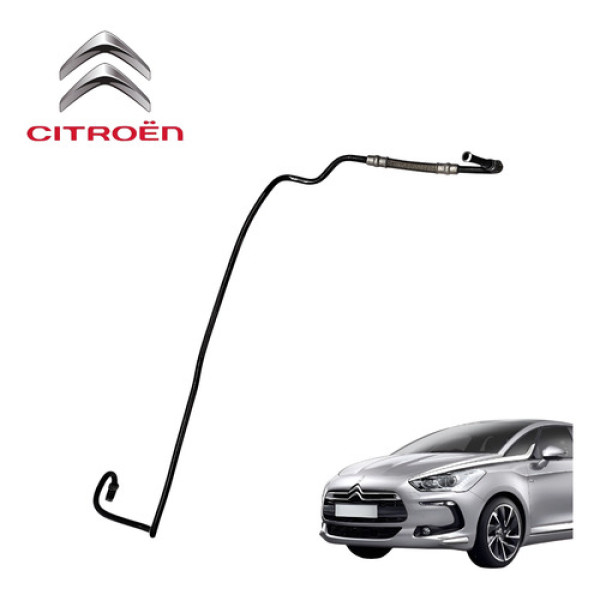 Mamgueira Retorno Radiador Citroën Ds5 1.6 Thp 2013 A 2016 Preto