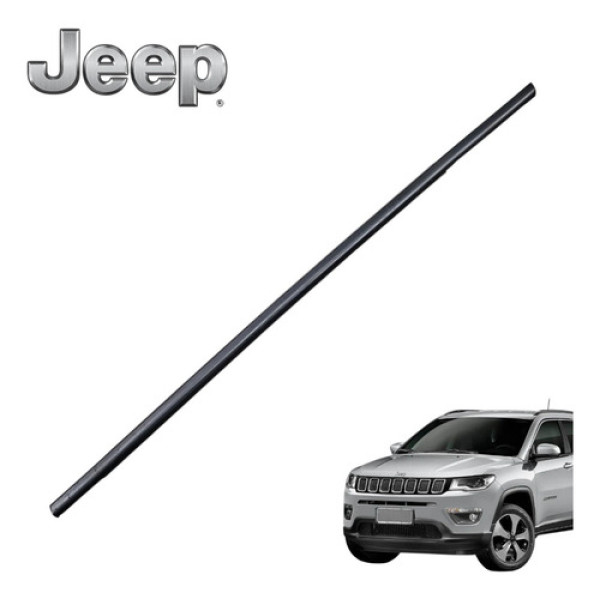 Pestana Externa Traseira Esquerda Jeep Compass Limited 2018 Preto