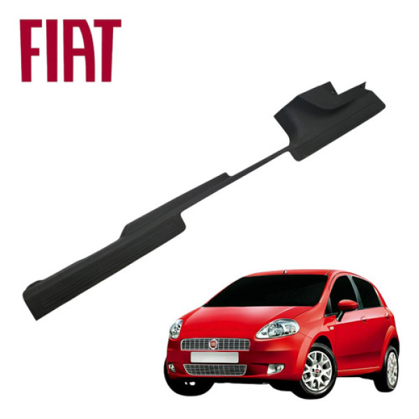 Acabamento Soleira Porta Esquerda Fiat Punto 1.8 2008 Orig Preto