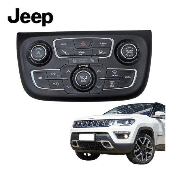 Comando Ar Condicionado Jeep Compass 2016 A 2021 Original