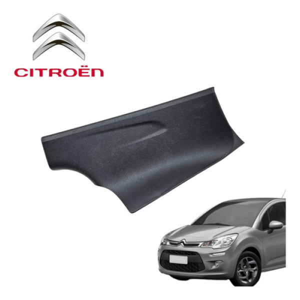 Soleira Porta Traseira Direita Citroën C3 2012 A 2016 Origin Preto