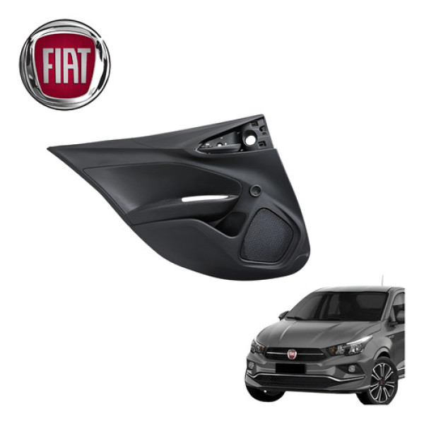 Forro Porta Traseira Direita Fiat Cronos 1.3 Drive 2020 Orig