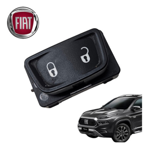Botão Trava Porta Dianteira Direita Fiat Toro Ranch 2022 Ori