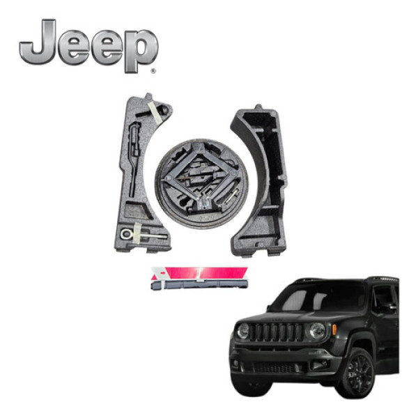 Kit Isopor Macaco Jeep Renegade 1.8 Flex 2016 A 2020 Origina