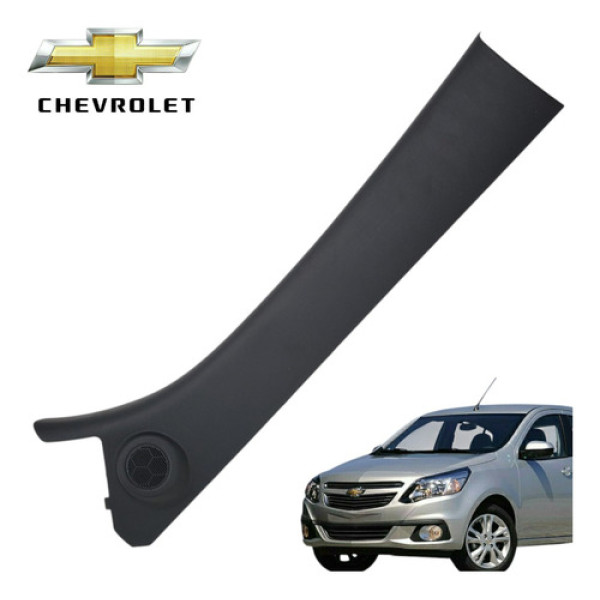 Acabamento Coluna Parabrisa  Esquerda Gm Agile Ltz 2011