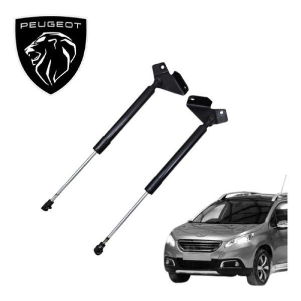 Par Amortecedor Tampa Traseira Peugeot 2008 1.6 Allure 2016