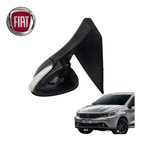 Retrovisor Esquerdo Sem Capa Fiat Argo 1.3 Trekking 2016