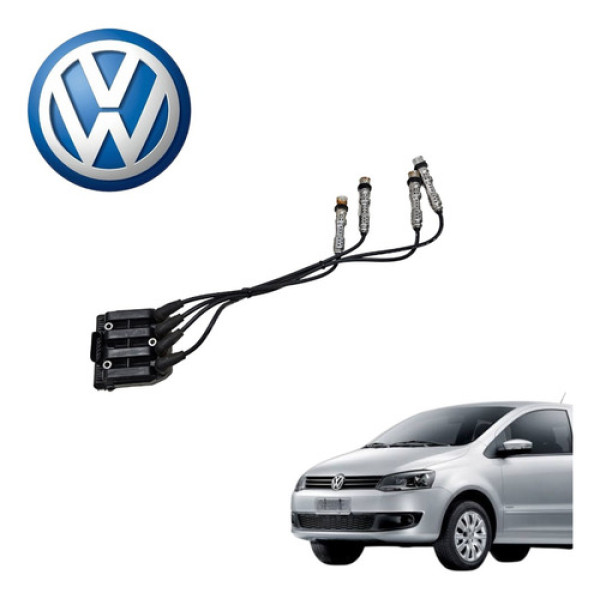 Bobina Ignição Vw Fox 1.0 Vht 2010 A 2014 Original