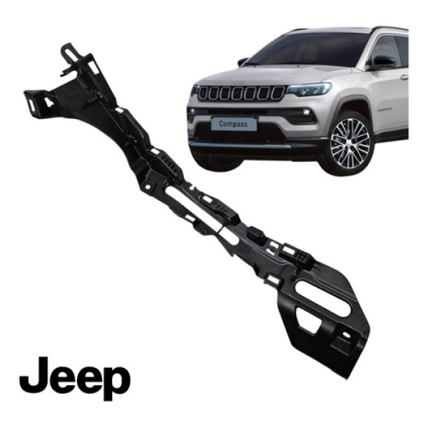 Acabamento Guia Parachoque Traseiro Jeep Compass 2017 A 2023