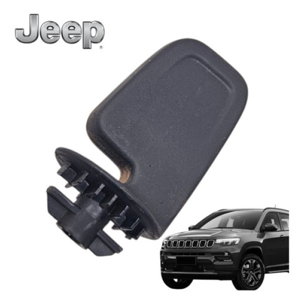 Gancho Forro Porta Mala Jeep Compass T270 Longitude 2022 Ori Preto Traseira