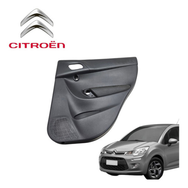 Forro Porta Traseira Direita Citroën C3 2012 A 2016 Original