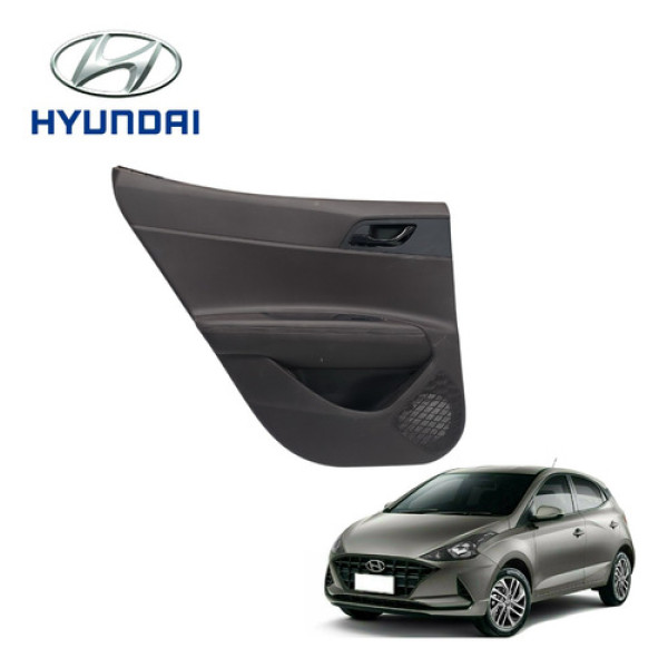 Forro Porta Traseira Esquerda Marrom Hyundai Hb20 Tgdi 2022 Marrom
