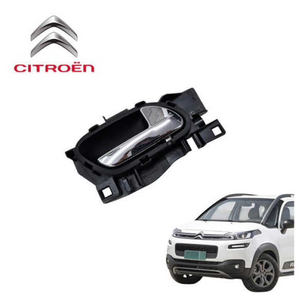 Maçaneta Interna Dianteira Direita Citroën Aircross Glx 2011 Preto