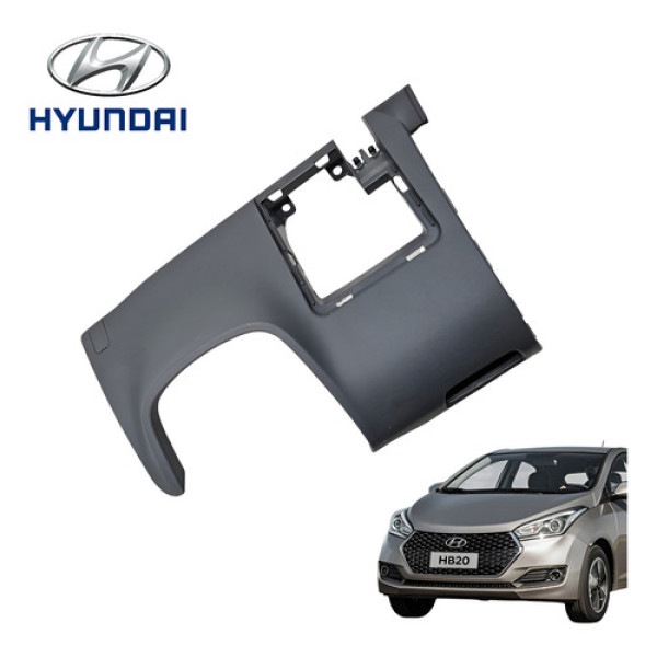 Acabamento Inferior Painel Hyundai Hb20s 1.0 Vision 2022 Ori Preto