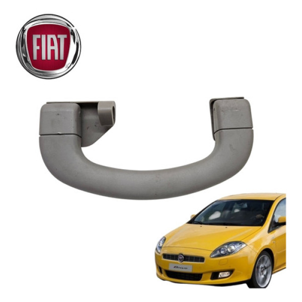 Alça Teto Pqp Traseiro Direito Fiat Bravo Tjet 2014 Orig Cinza
