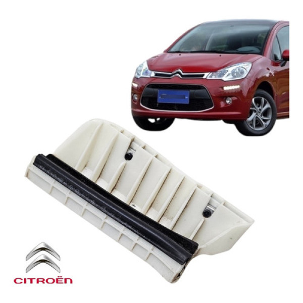 Guia Vidro Porta Traseira Esquerda Citroen C3 2013 A 2018 Branco