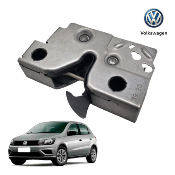 Fechadura Trava Capô Vw Gol Fox G5 G6 G7 G8 2014 A 2023 Orig