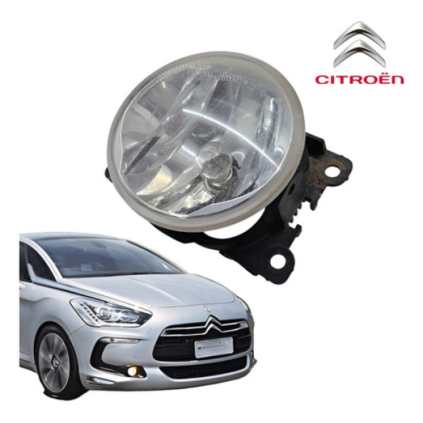 Farol Auxiliar Milha Citroën Ds5 2013 A 2015 Original Translúcida