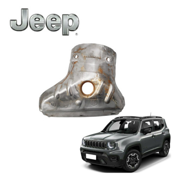 Protetor Coletor Catalisador Jeep Renegade 1.8 2017 Original