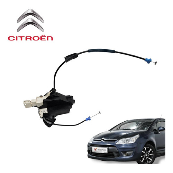 Fechadura Porta Traseira Esquerda Citroën C4 Hatch 2011 Orig