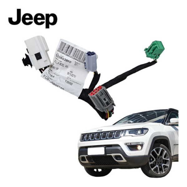 Chicote Tomada Usb Auxiliar Jeep Compass Limited 2016 A 2021