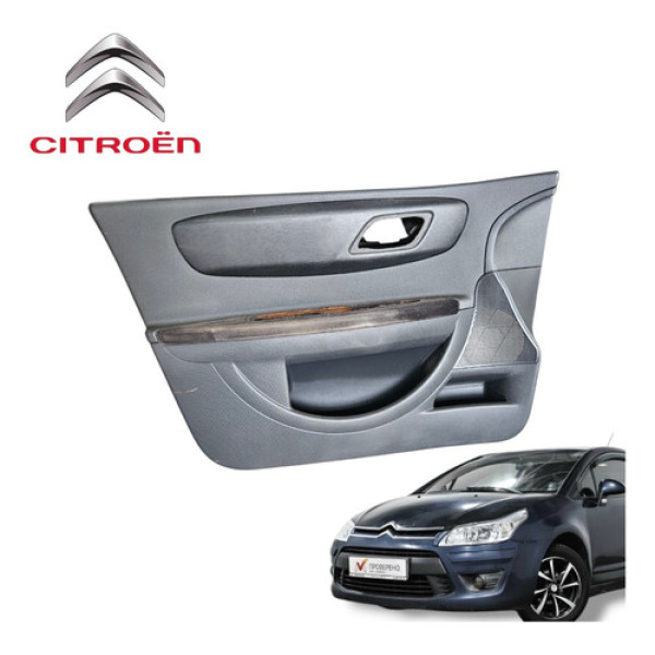 Forro Porta Dianteira Esquerda Citroën C4 2011 Original 