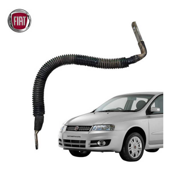 Cabo Bateria Alternador Fiat Stilo 1.8 2005 A 2011 Original