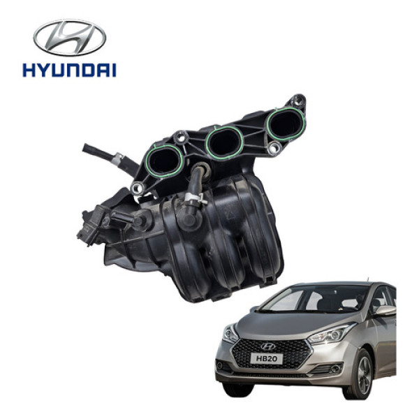 Coletor Admissão Hyundai Hb20s 1.0 Vision 2020 A 2022 Origin