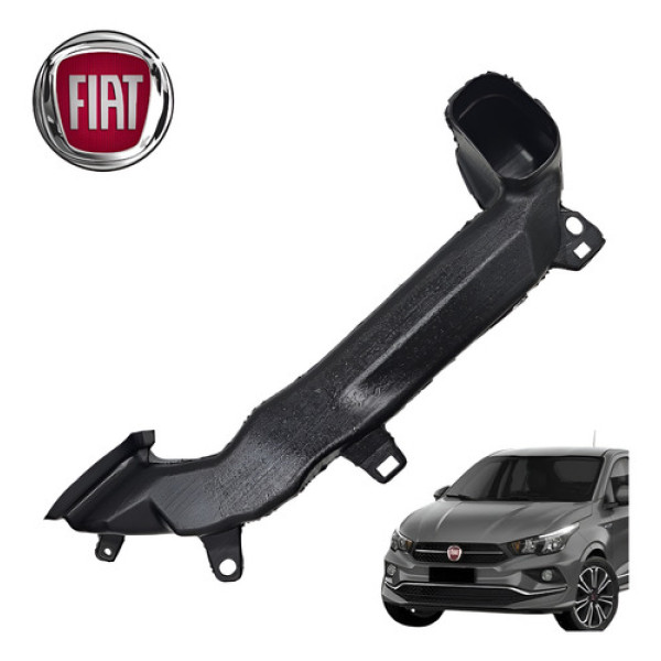 Duto Ar Esquerdo Fiat Cronos 1.3 Drive 2019 A 2022 Original