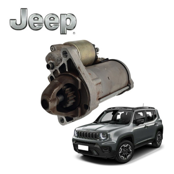 Motor Arranque Partida Jeep Renegade 1.8 2017 Original 