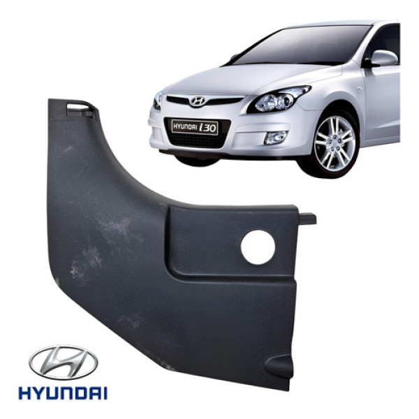 Soleira Moldura Esquerda Hyundai I30 2009 A 2012 Original Preto