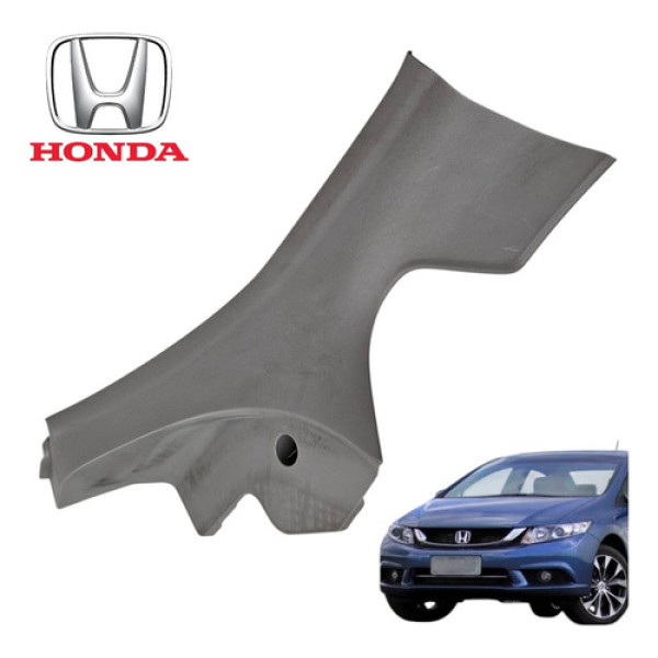 Soleira Traseira Esquerda Honda Civic 2.0 G9 Exr 2013 A 2016 Cinza