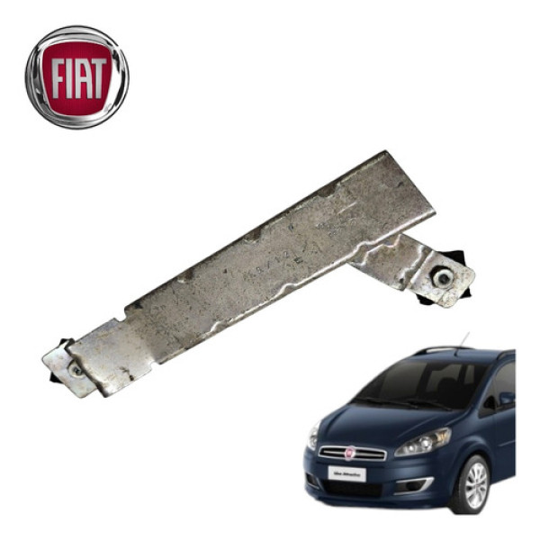 Guia Porta Dianteira Esquerda Fiat Attractive 2012 Original  Preto