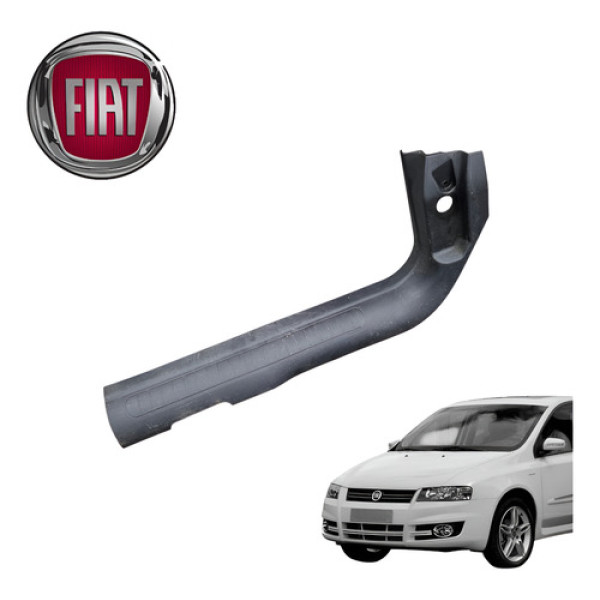 Soleira Dianteira Direita Fiat Stilo 1.8 Connect 2005 A 2007 Preto