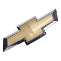 Emblema Grade Parachoque Chevrolet Agile 1.4 Ltz 2011 A 2013 Dourado