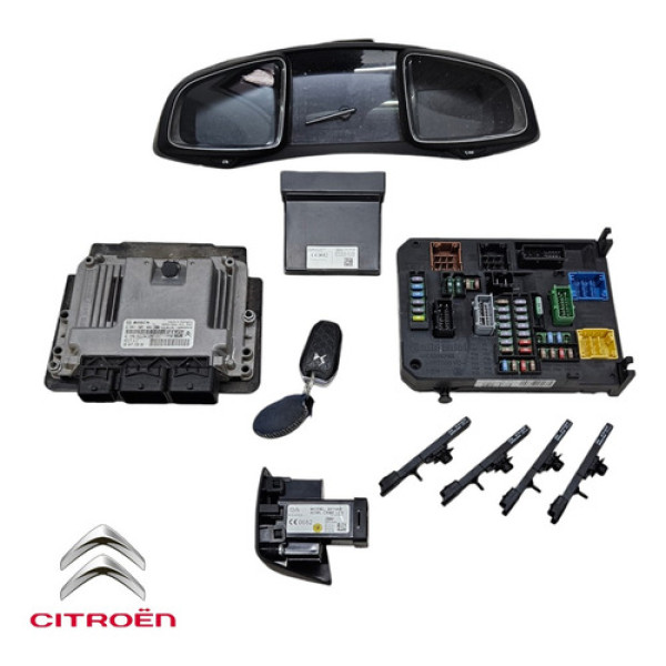 Kit Code Conjunto Injeção Citroën Ds5 1.6 Thp 2013 2014 Orig